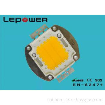 Energy Saving 20W 1800lm Epistar LED Chip Warm White For Fl